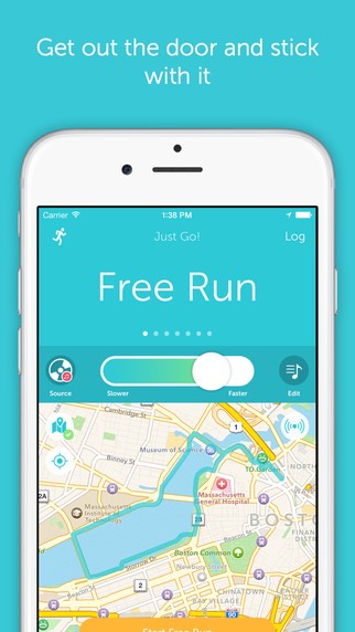 Скриншот 1 программы RunKeeper