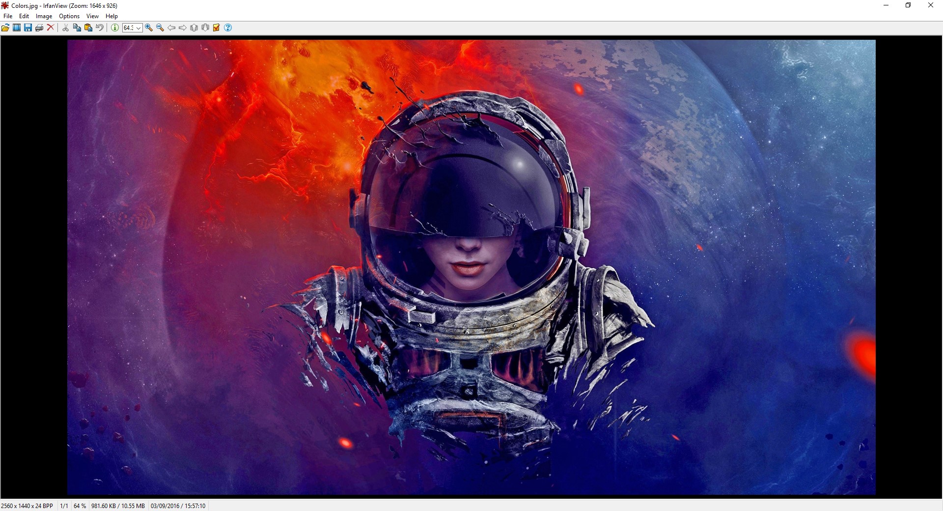 Скриншот 2 программы IrfanView