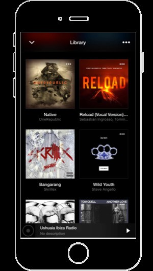 Скриншот 3 программы Vox Music Player