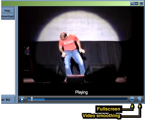 Скриншот 1 программы NetVideoHunter