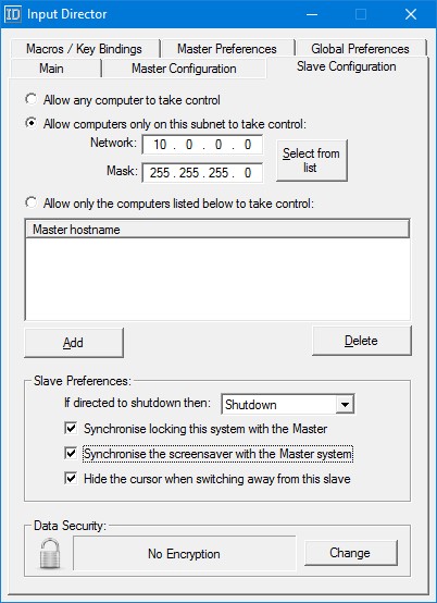 Скриншот 1 программы Input Director