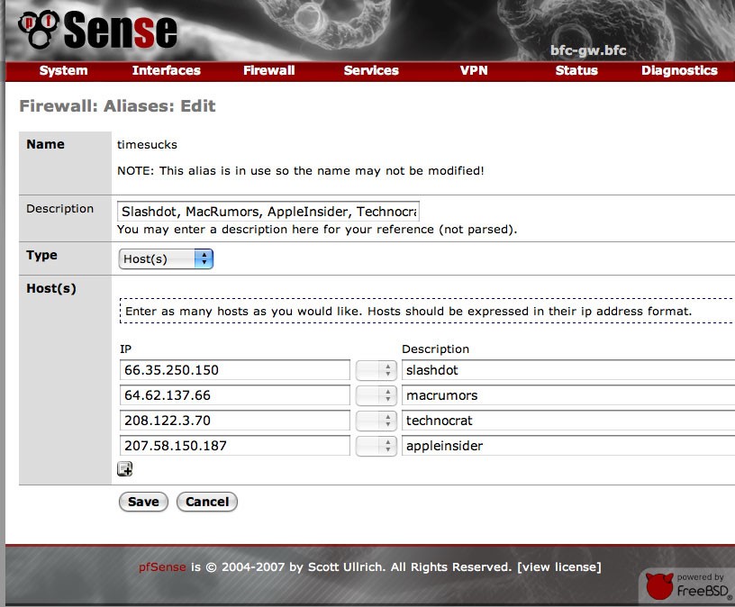 Pfsense это межсетевой экран