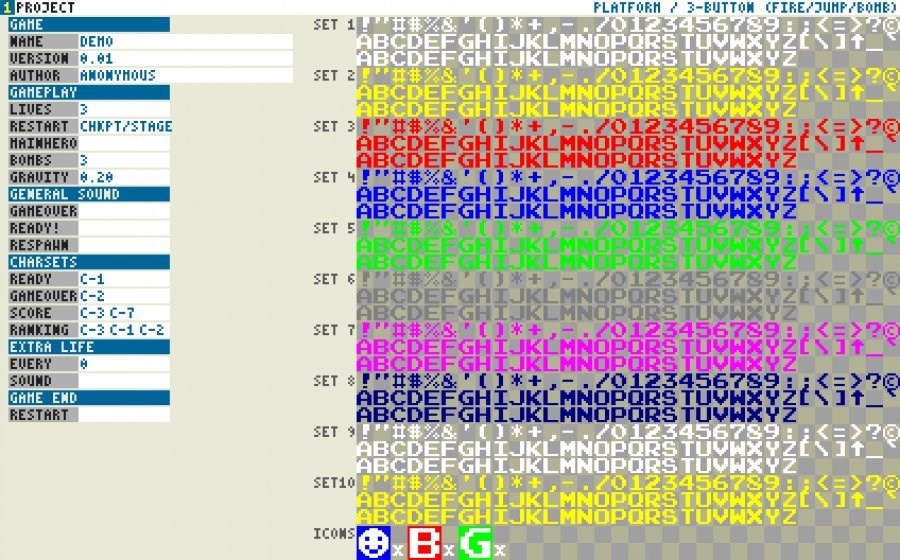 Скриншот 2 программы Arcade Game Studio