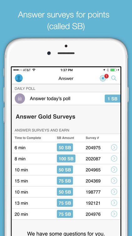 Скриншот 1 программы Swagbucks