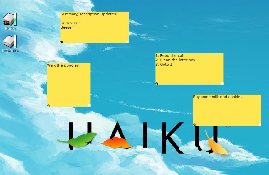 Скриншот 2 программы Haiku