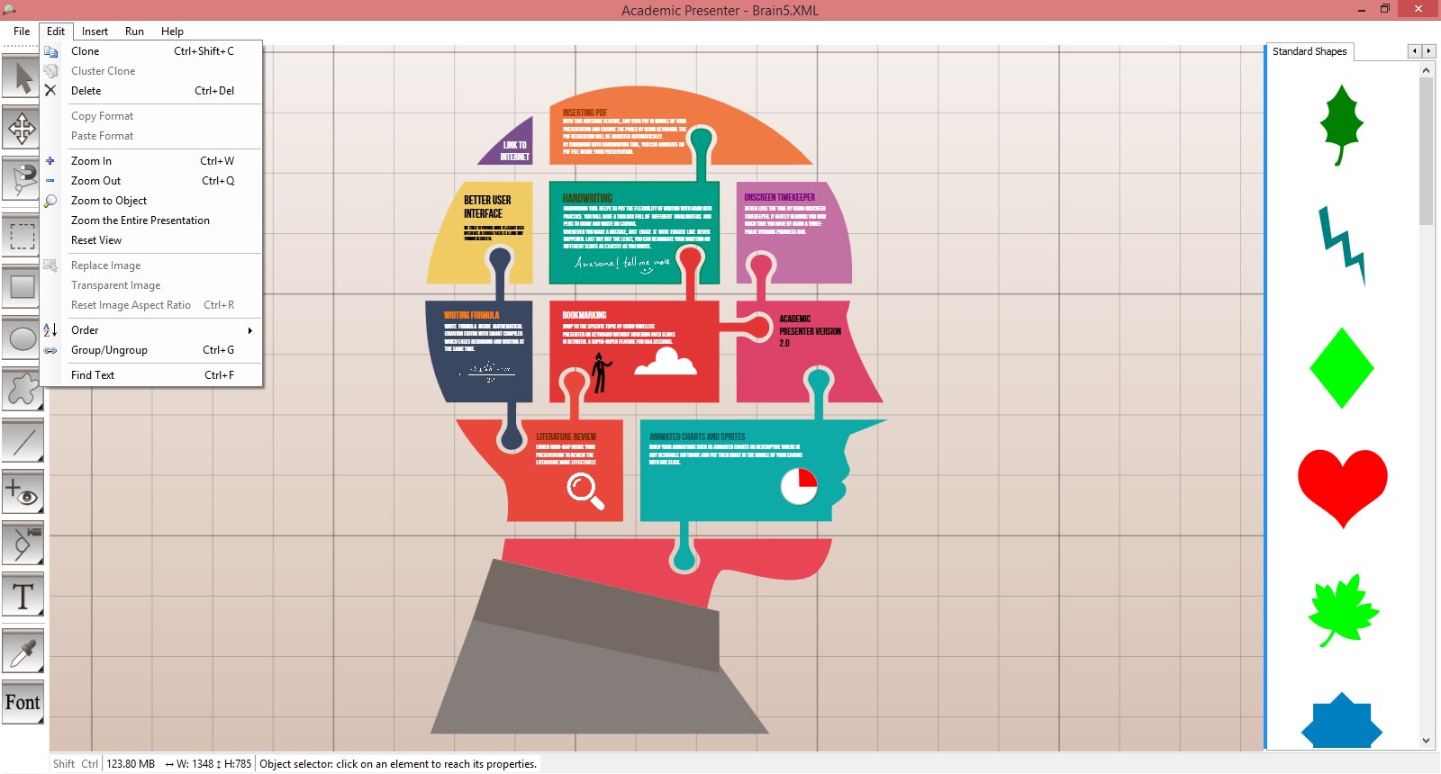 Скриншот 2 программы Academic Presenter