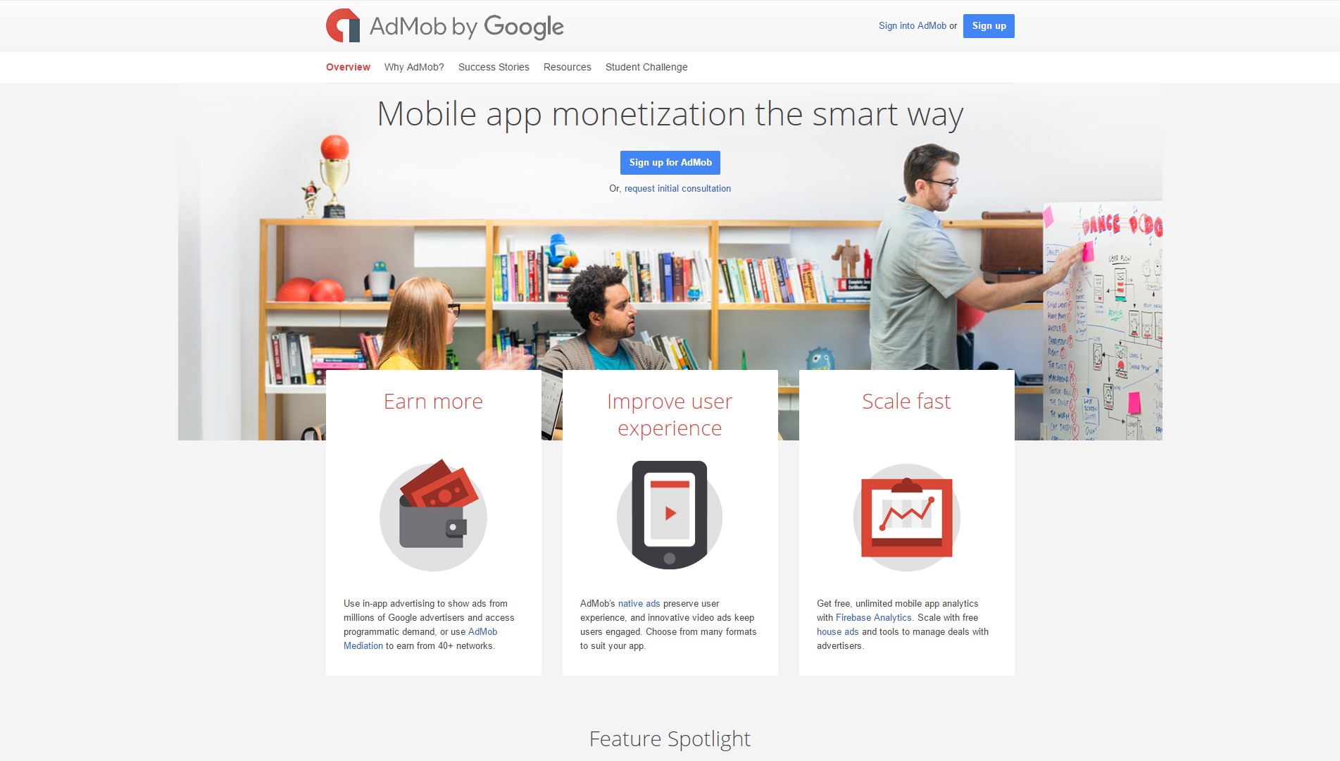Скриншот 1 программы Google AdMob