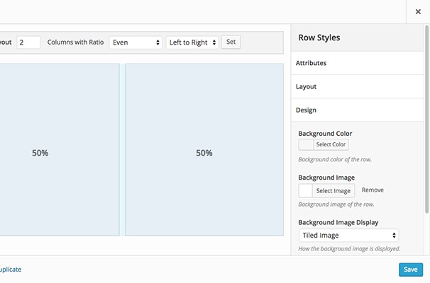 Скриншот 1 программы SiteOrigin Page Builder
