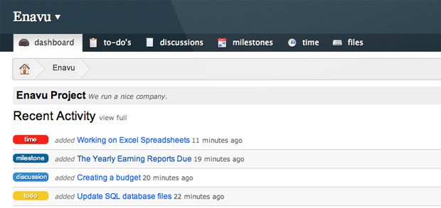 Скриншот 1 программы Freedcamp