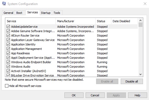 Что такое тайм аут в msconfig