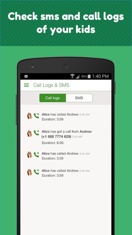 Скриншот 2 программы Fameelee - Family Locator