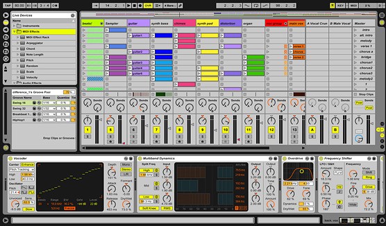 Скриншот 1 программы Ableton Live