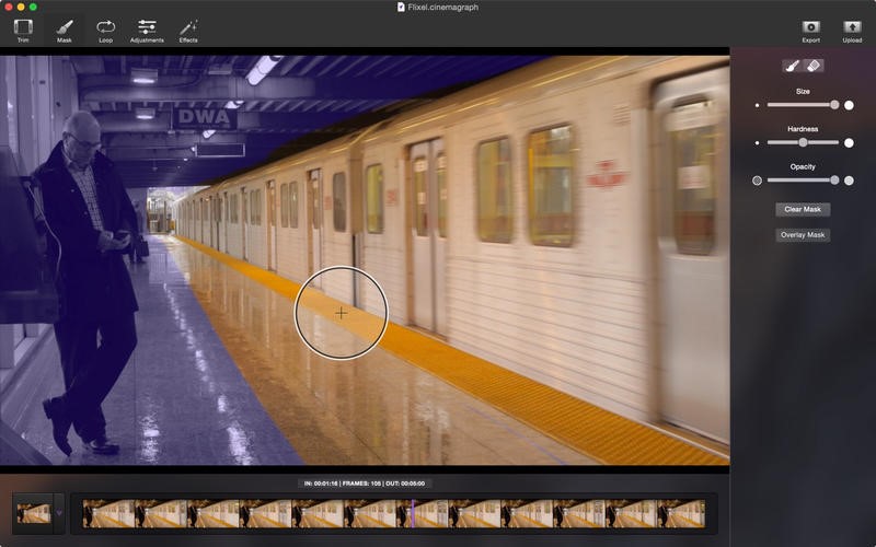 Скриншот 1 программы Cinemagraph Pro