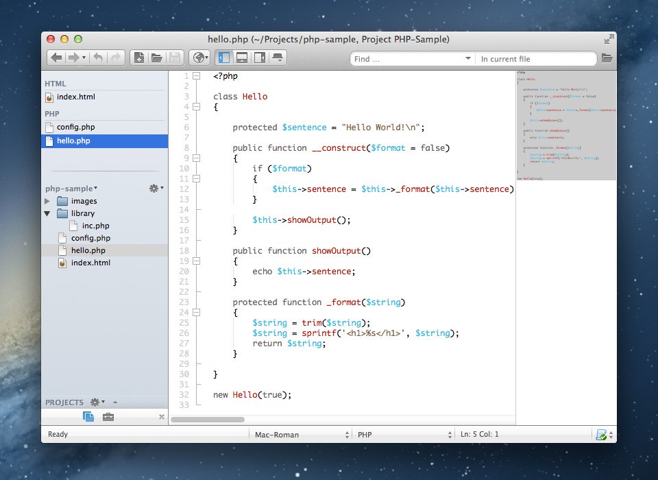 Скриншот 2 программы Komodo Edit