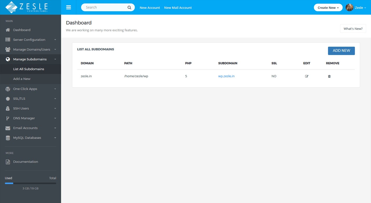 Скриншот 1 программы ZesleCP