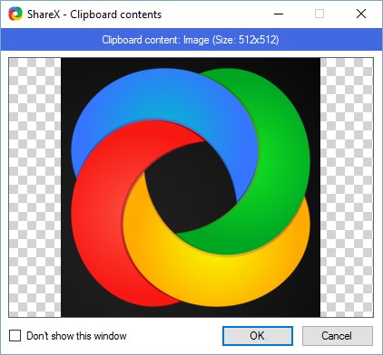 Скриншот 1 программы ShareX