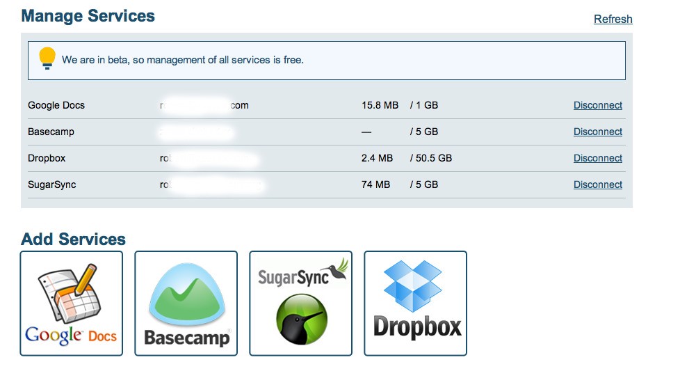 Скриншот 2 программы CloudHQ