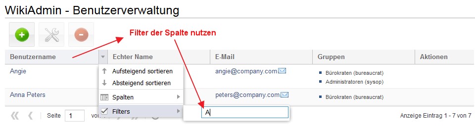 Скриншот 2 программы BlueSpice for MediaWiki