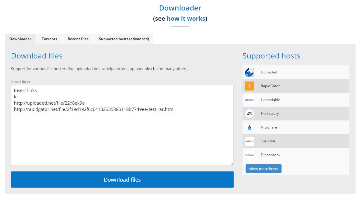 Скриншот 2 программы FilesLoop.com