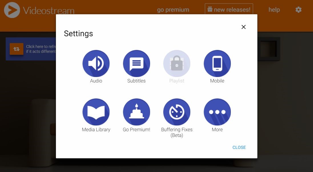 Скриншот 2 программы Videostream