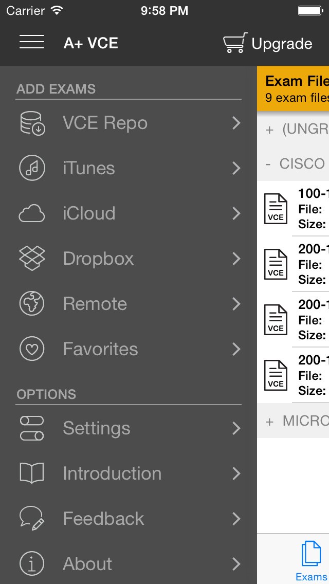 Скриншот 2 программы A+ VCE