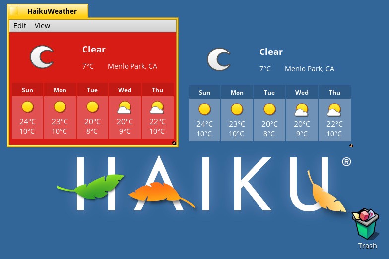 Скриншот 3 программы Haiku