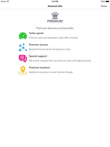 Скриншот 2 программы Browsec