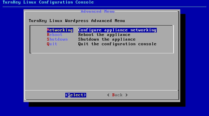 Скриншот 1 программы Turnkey Linux