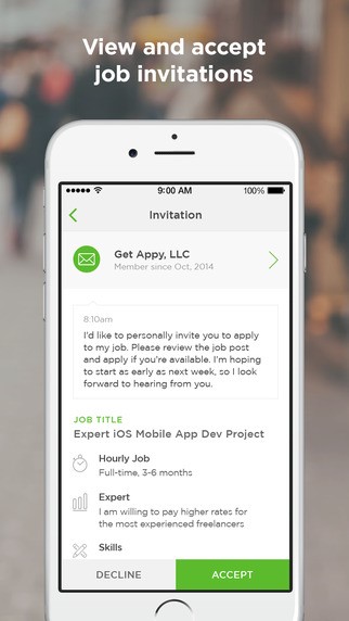 Скриншот 2 программы Upwork