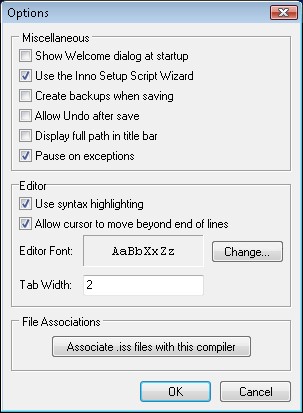 Скриншот 2 программы Inno Setup