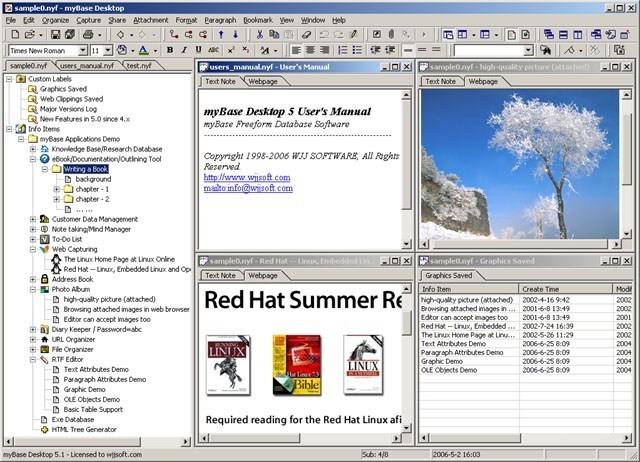 Скриншот 2 программы myBase