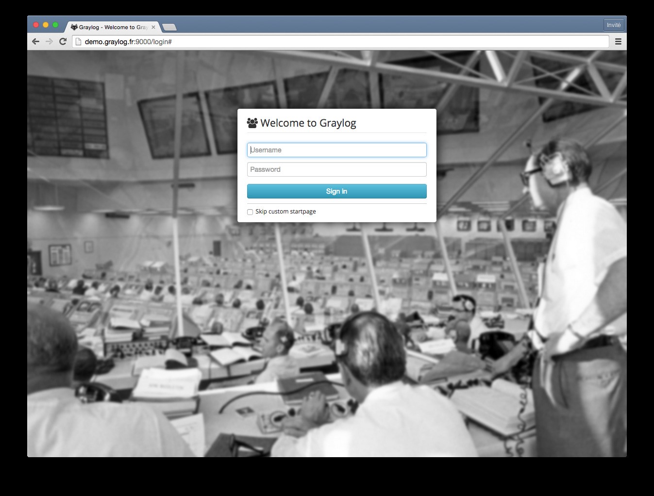 Скриншот 1 программы Graylog