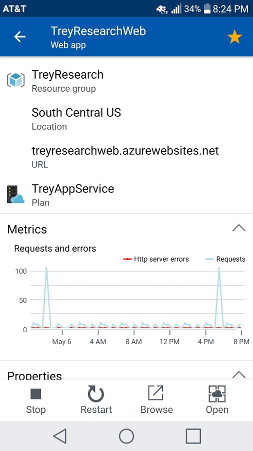 Скриншот 1 программы Microsoft Azure
