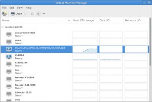 Скриншот 2 программы virt-manager