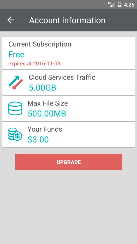 Скриншот 3 программы Filestream.me