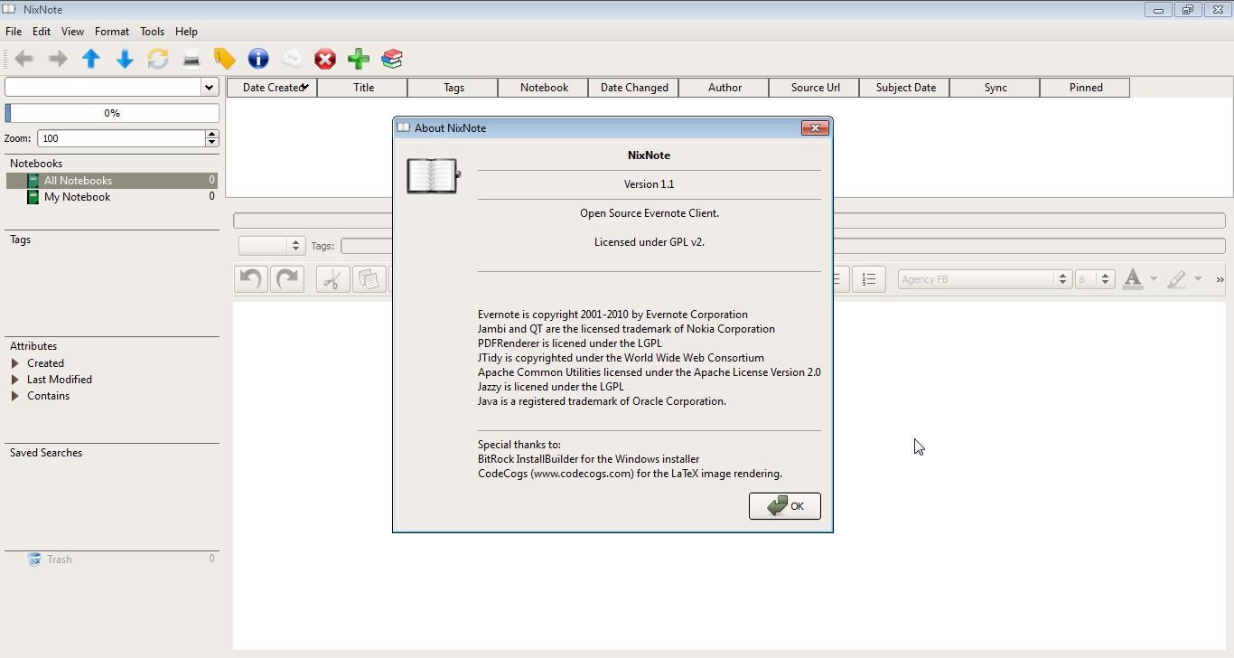 Скриншот 5 программы NixNote
