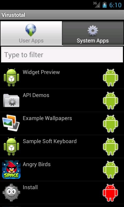 Скриншот 4 программы VirusTotal
