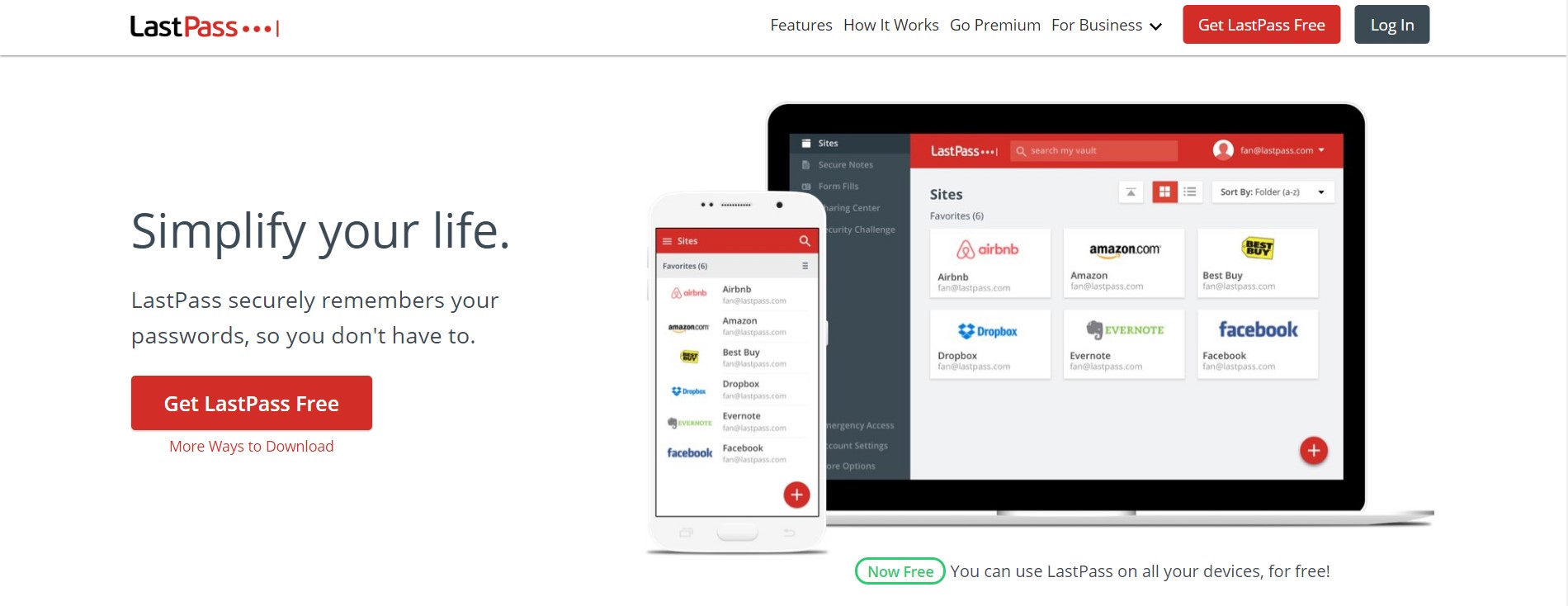 Скриншот 2 программы LastPass