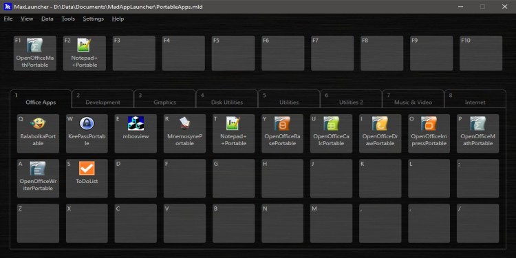 Скриншот 1 программы MaxLauncher