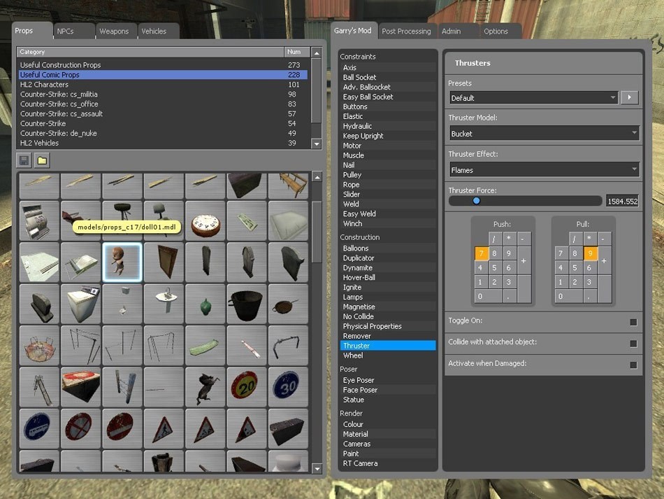 Скриншот 2 программы Garry's Mod