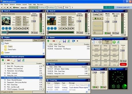 Скриншот 1 программы SAM Broadcaster