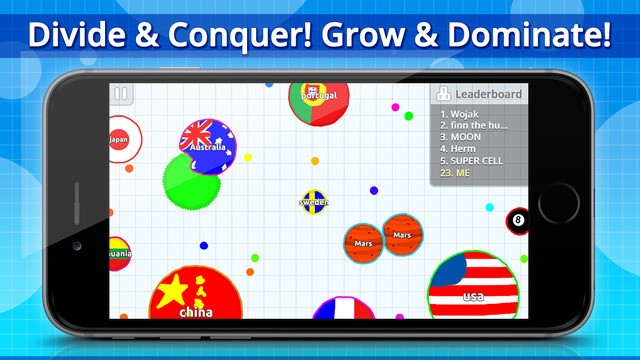 Скриншот 1 программы Agar.io