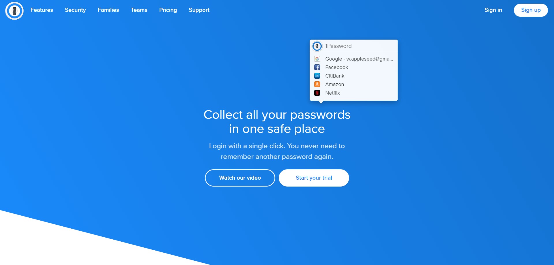 Скриншот 4 программы 1Password