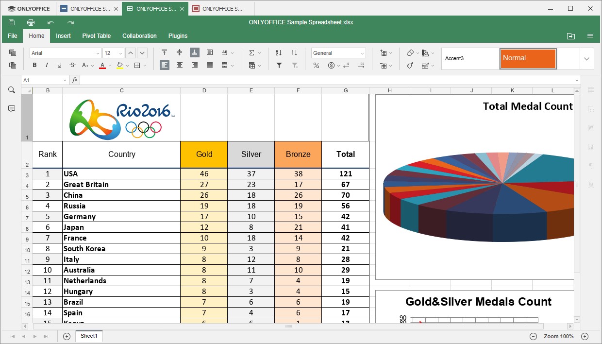 Скриншот 2 программы ONLYOFFICE