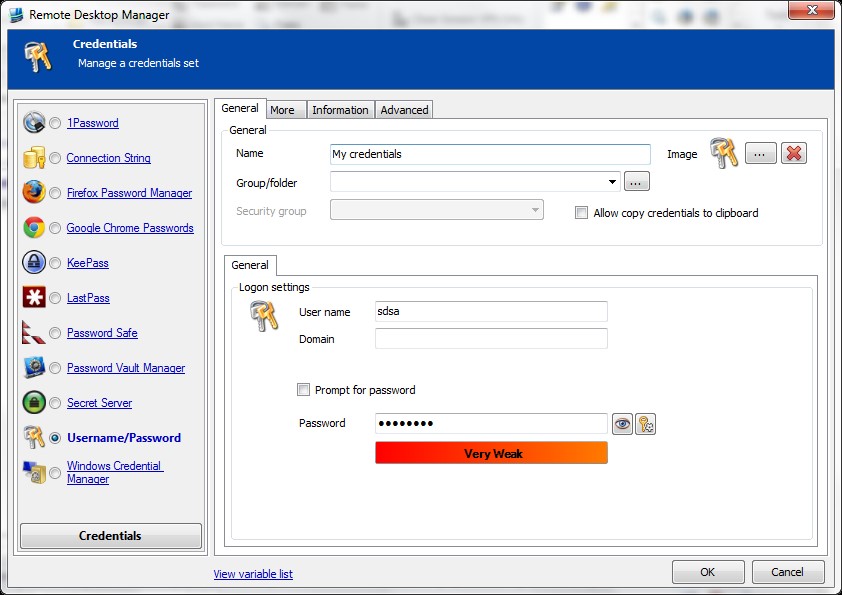 Credentials view. Десктопный менеджер паролей. Remote desktop connection Manager аналоги. Remote desktop на телефоне. Devolutions Remote desktop Manager.