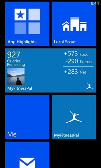 Скриншот 2 программы MyFitnessPal