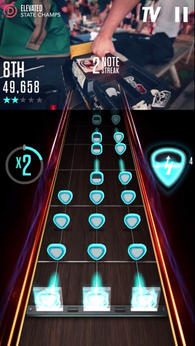 Скриншот 1 программы Guitar Hero