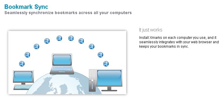 Скриншот 2 программы XMarks