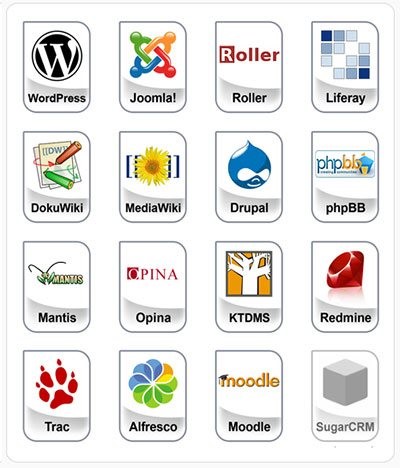 Скриншот 1 программы BitNami Application Stacks
