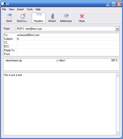Скриншот 2 программы POP Peeper